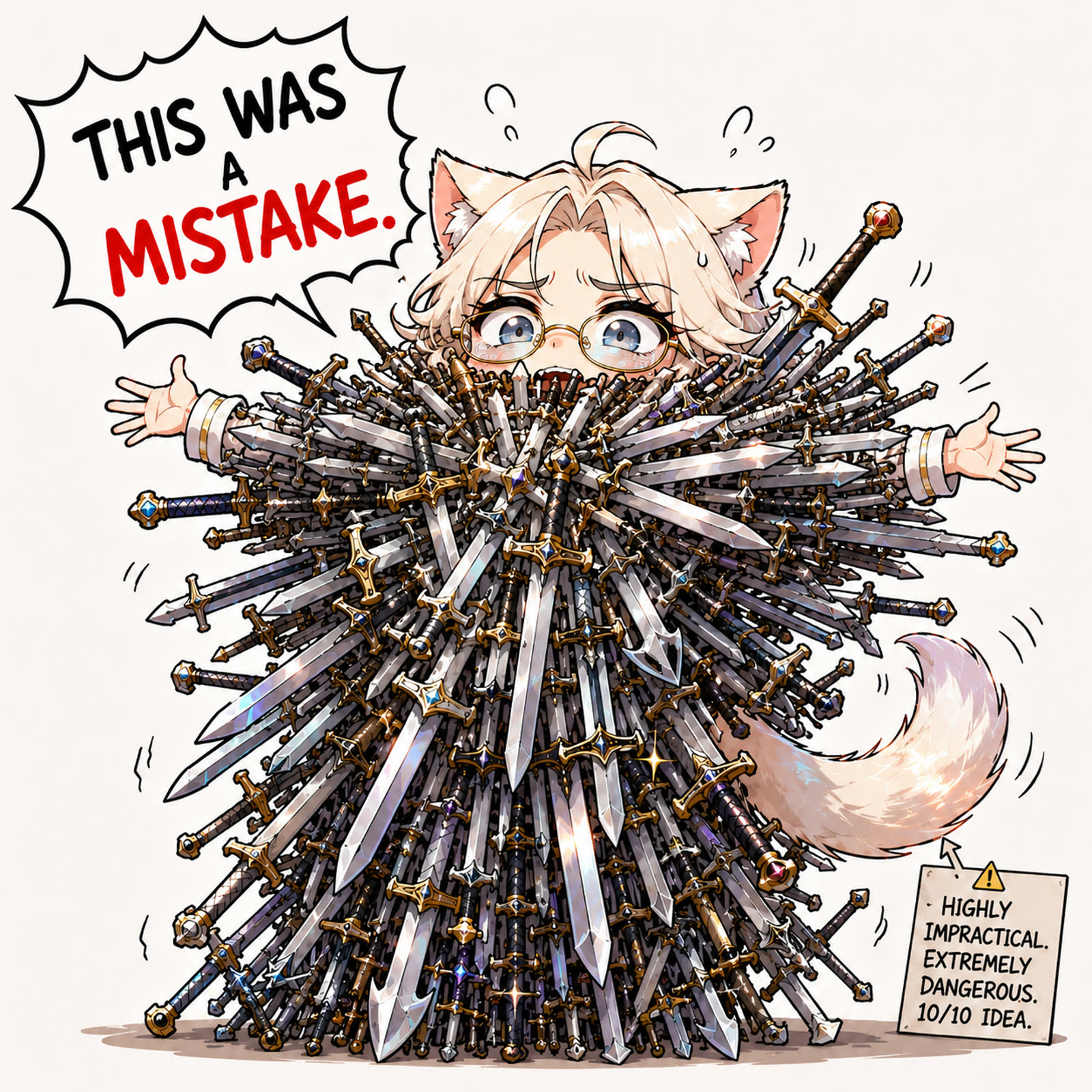 Oops cartoon